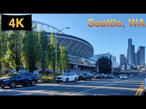 Downtown Seattle, WA Driving Tour in Summer 2022 via 1st & 5th Avenue.