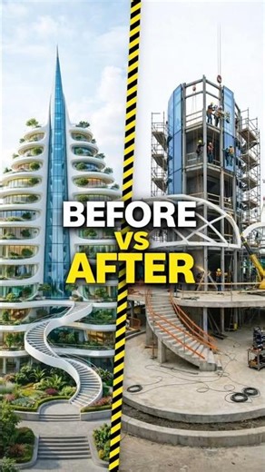 From Construction Site to Stunning Sci-Fi home 🏠#home