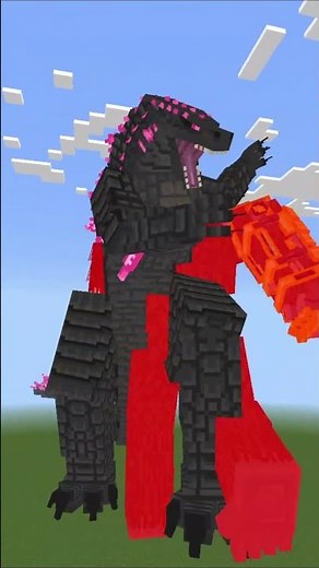 Godzilla X Kong The New Empire Addon in Minecraft! #shorts #minecraft #monsterverse