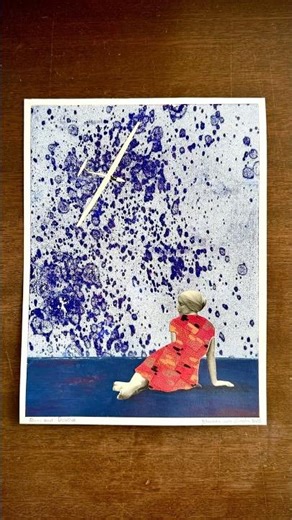 Animation of a Mixed Media Analog Collage #art #collage #animation #artwork #mixedmedia