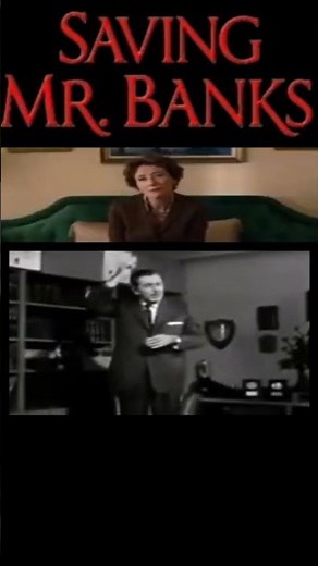Saving Mr. Banks - scene comparisons #sidebysidecomparison #biopics #waltdisney #tomhanks