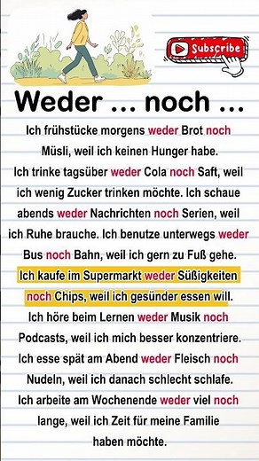 Learn German with “Neither … nor …” in everyday life | A1–B1