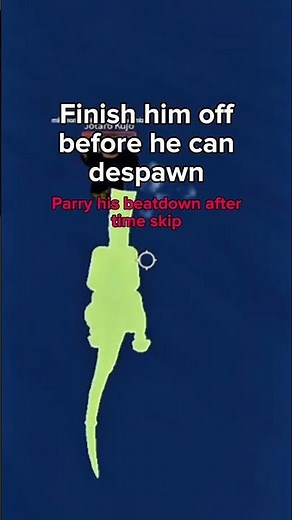 How to beat easily beat Jotaro Kujo | #roblox #jojosbizzareadventure #yba #tutorial