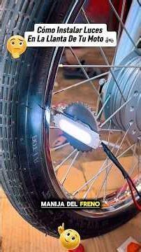Cómo Instalar Luces LED en Llantas de Moto (Paso a Paso Casero)