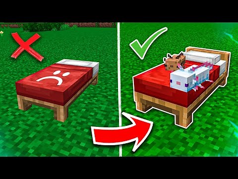 MEJORA la Cama con este Texture Pack 1.18.2 Minecraft Bedrock