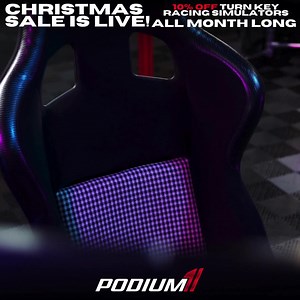 71K views · 3.9K reactions | Now through December 31st enjoy 10% off our best selling simulators. Free shipping. No code required. www.podium1racing.com | Podium 1 Racing | Facebook