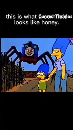 Spider Thomas The Simpsons No Corn