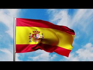Spain flag animation 4k 60fps. Spanish flag in 4K.Bandera española. #flag #flags #spain