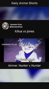 Killua vs Jones - Hunter x Hunter - Ep. 11