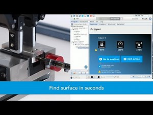 Robot tutorial - How to add a find surface node to your robot program