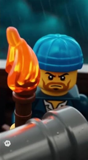 LEGO Pirates VS GIANT KRAKEN! 🤯 Stormy Seas CHAOS! 🌊🏴‍☠️