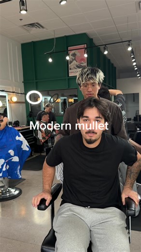 Modern Mullet Styles by Las Vegas Barber