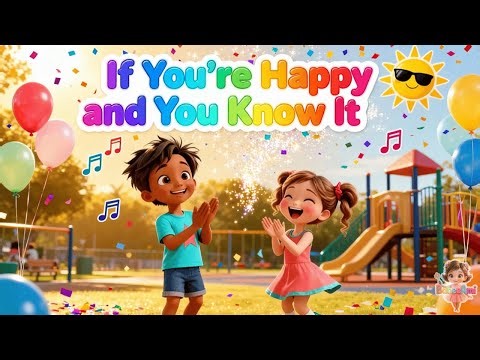 If You're Happy And You Know It | Action Song for Kids | Nursery Rhyme | Clap, Stomp & Shout Hurray!
