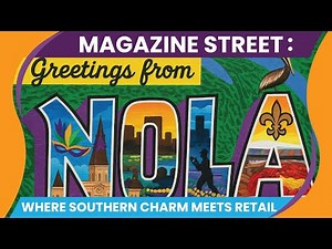 Inside New Orleans 6 mile Retail District - Magazine Street (Louisiana)