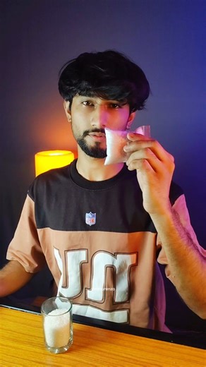 Mr Surenzo on Instagram: "Nottasium Pitrate ka kamal 😂🔥 . . . . . . . . . . 🚨 WARNING: This video is for educational and awareness purposes only. The chemicals shown can be dangerous if handled improperly. Do NOT replicate this experiment unless you are trained and under safe, legal supervision. We do not promote explosives or unsafe behavior. science experiment, diy smoke bomb, potassium nitrate reaction, kno3 sugar wax, slow burn reaction, mr surenzo shorts, educational shorts, chemical rea