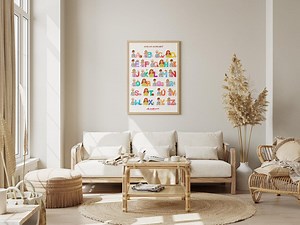 Auslan Alphabets Premium Poster - Etsy Australia