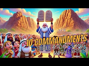 10 commandments (Bible story song for kids)