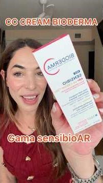 New BIODERMA SENSIBIO AR CC cream for sensitive and reactive skin #skincare #skincareroutine #bea...