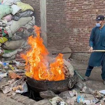 ""Turning Polythene Bags into Plastic Chairs :I Incredible Recycling Process"