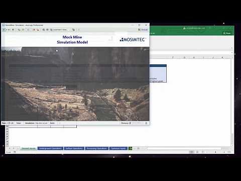 Mining Simulation with Optimization