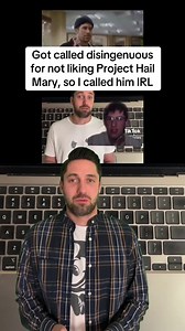 From online distrust to a pleasant convo with @Bruno Beheydt #movietok #projecthailmary