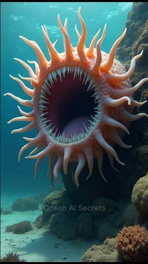 Abyssal Maw: The Terrifying Tentacle-Mouthed Sea Monster
