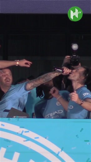 550K views · 19K reactions | Jack Grealish DRUNK & Pep Guardiola DANCING as Manchester City celebrate winning Premier League title in trophy parade  | Hayters TV | Facebook