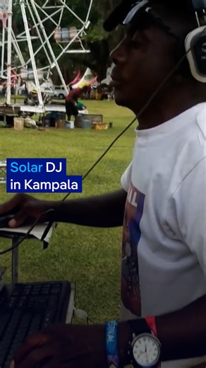 2K views · 63 reactions | In Kampala, DJ Decimal Point turns up the volume with solar energy. With his mobile DJ cart, Ronald Kyaggwa promotes clean power on the streets — and pushes to replace fuel generators with sunshine. #dj #djdecimalpoint DJ Decimal | DW Environment | Facebook