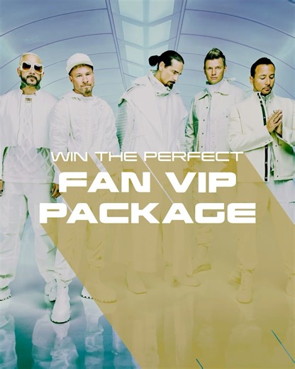 We’re taking over Vegas — and you could too. Enter for your chance to win a full VIP trip to Into the Millennium, including roundtrip flights and hotel luxury for two, a Backstreet-curated swag kit, exclusive merch and more! forms.sonymusicfans.com/campaign/backstreet-boys-vip-packages-giveaway-global/ | Backstreet Boys