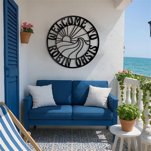 Personalized Metal Pool Sign With LED Lights, Custom Patio Decor - Etsy