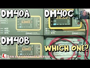 AlienTek DM40A DM40B DM40C Scope Meter Comparison : And A FREE Giveaway! Win A Scopemeter & More!!