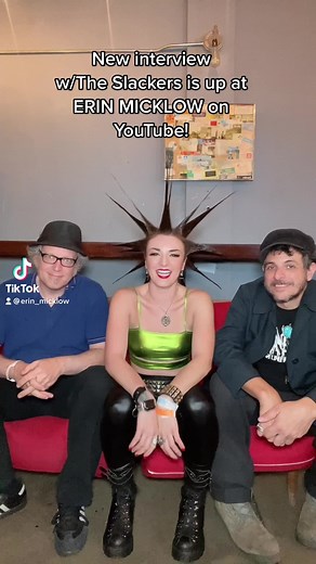 8K views · 79 reactions | New interview with The Slackers just went up at Erin Micklow on YouTube! Pirates Press Records Regent Theater DTLA Vic Ruggiero #theslackers #vicruggiero #ska #nycska #piratespress #piratespressrecords #livemusic #musicchannel #punk #punkrock #reggae #rocksteady #punkgirl #punkhair #libertyspikes #skaband #skamusic | Erin Micklow | Facebook