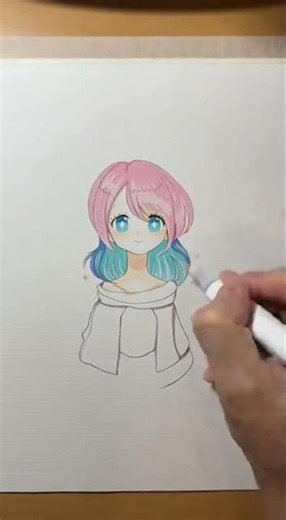 🔮 Magic Orb Drawing Time Lapse Glow Effect