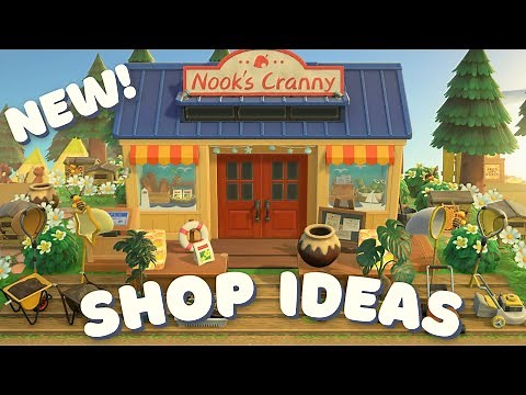 NEW Shop Ideas for Your Island // acnh inspo