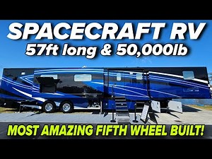 MOST INSANELY Built TOWABLE RV Available! Spacecraft Ultra-Luxury RVs