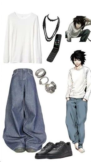 death note male and female outfit inspo!! ✓ #deathnote #anime #cosplay