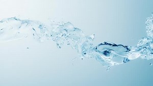 Flowing water liquid background