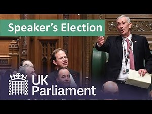 Sir Lindsay Hoyle elected as Speaker of the House of Commons