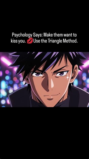 Psychology Says: The "Triangle Method" 💋 #Shorts