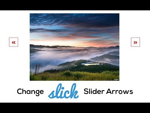 How To Easily Change Slick Slider Arrows | Tricks For You - 2019