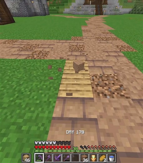 Medieval Path / MC Hardcore / S2E20 / txt & mods in bio #fyp #dc #minecraft #relaxing #gameplay