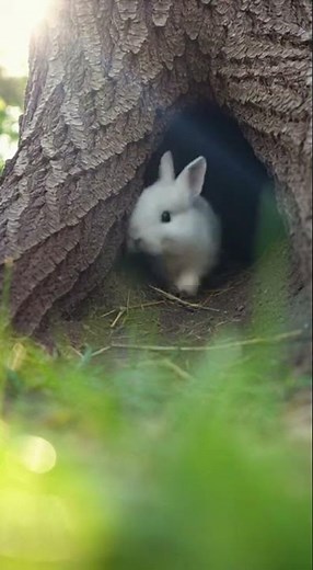 Bunny snoring while sleeping, cute rabbit, adorable nap time moment #cute #rabbit #sleep