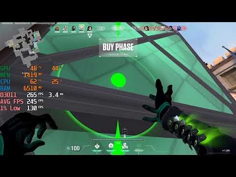 VALORANT - RTX 3060 + i5 10400F - 1080p Max & Lowest Settings - FPS Benchmark Test