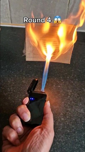 Cardboard vs Lighter 🔥
