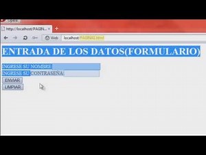 Enviar Datos desde el Formulario HTML a PHP