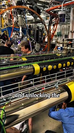 🔬 Inside One of the Most Advanced Scientific Machines on Earth! 🌍⚛️ #facts #universe #space #atom