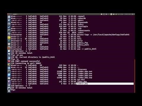 TerminalLab: Delete files from your ftp server