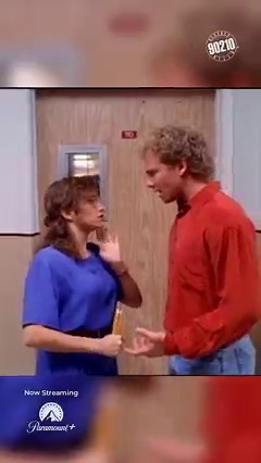 Steve and Andrea...lovebirds?! #beverlyhills90210 Now Streaming on Paramount | Beverly Hills 90210