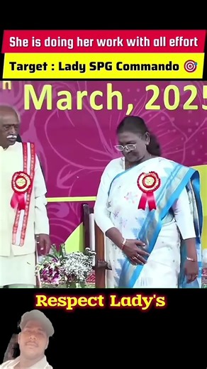 Lady SPG Commando 🗿🇮🇳 #shorts​ #viral​ #president​