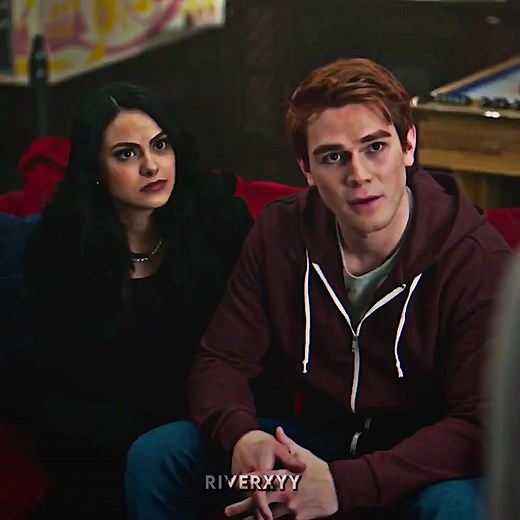 Archie, Veronica, and Betty Running from a Trucker Scene
